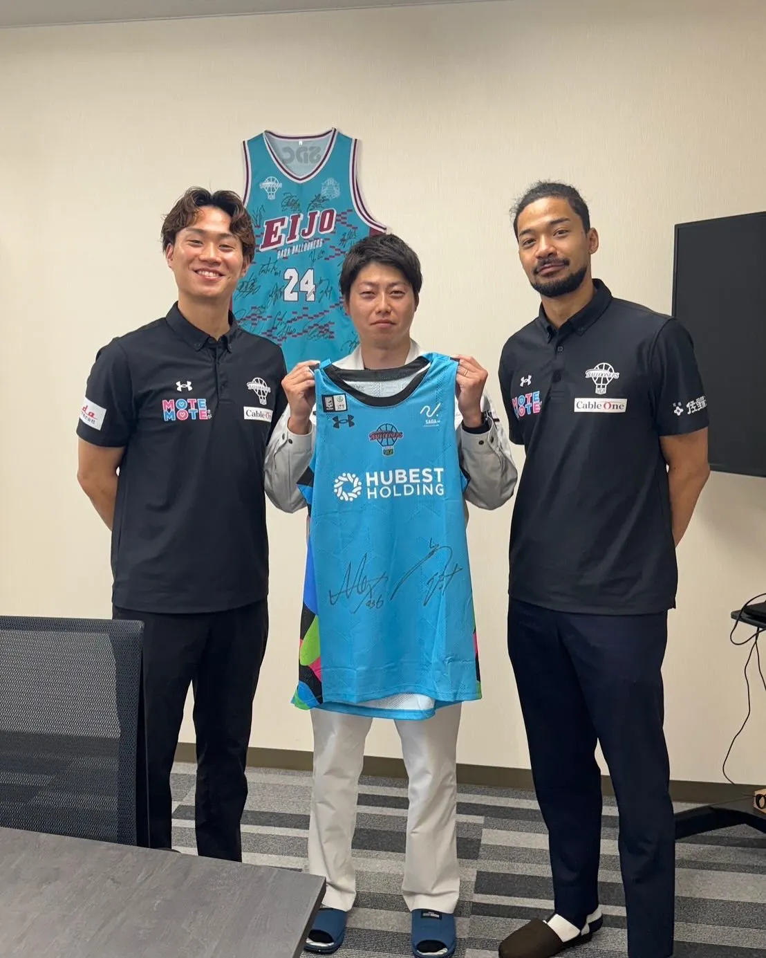 佐賀バルーナーズ選手訪問🏀